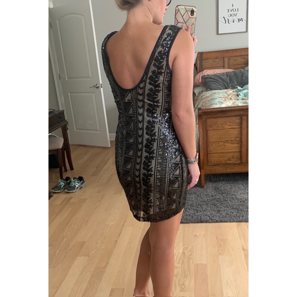 sexy black dress